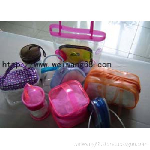 pvc cosmetic bag , zipper bag